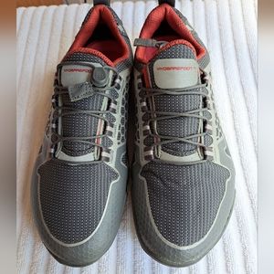 Vivo Barefoot Gray and Red Athletic Shoes